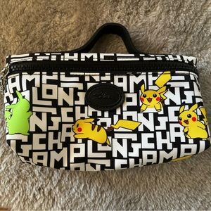 Brand new Longchamp X Pokémon cosmetic pouch